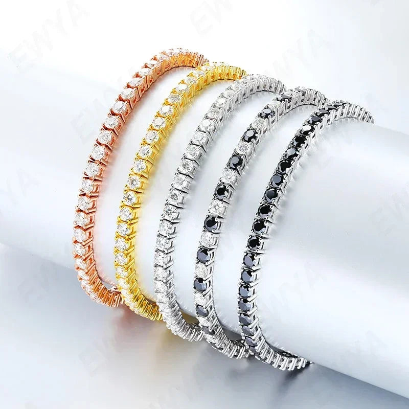 EWYA Moissanite Tennis Bracelet