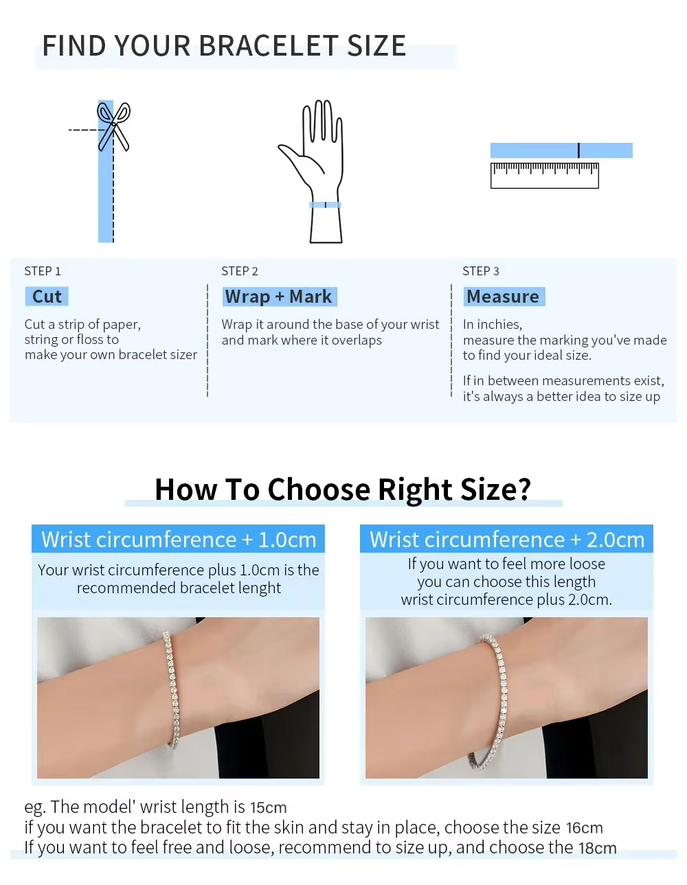 Sterling Silver Moissanite Bracelet